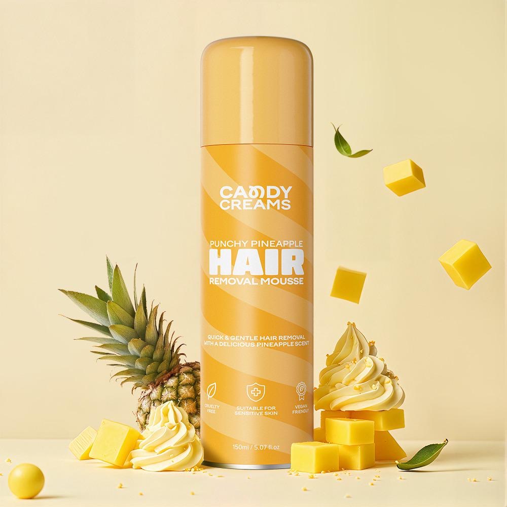 (PRE ORDER) Punchy Pineapple Hair Removal Mousse