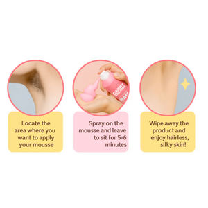 Sweet Strawberry Hair Removal Mousse