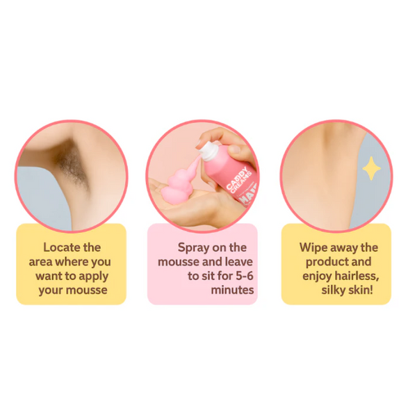 Sweet Strawberry Hair Removal Mousse