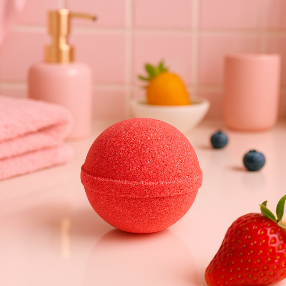 (PRE ORDER) Sweet Strawberry Bath Bomb